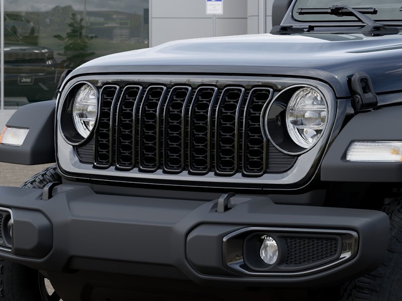 New 2026 Black Clearcoat Jeep 4-Door Willys 4x4 image 12