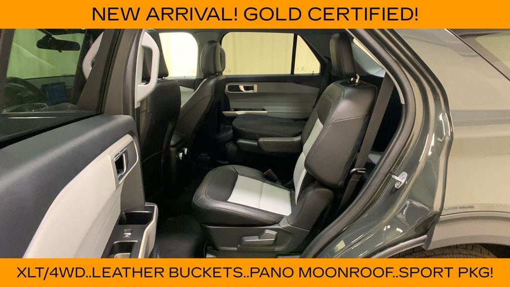 Certified Used 2023 Green Metallic Ford XLT image 25