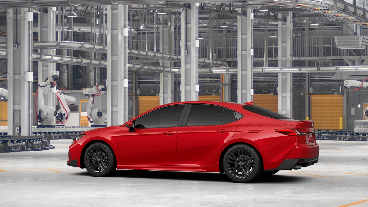 New 2026 Supersonic Red Toyota SE image 5