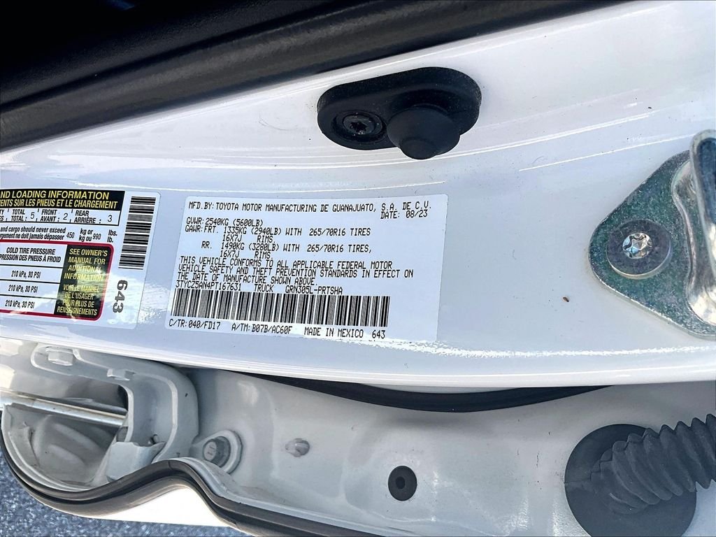 Used 2023 White Toyota TRD Off-Road image 36