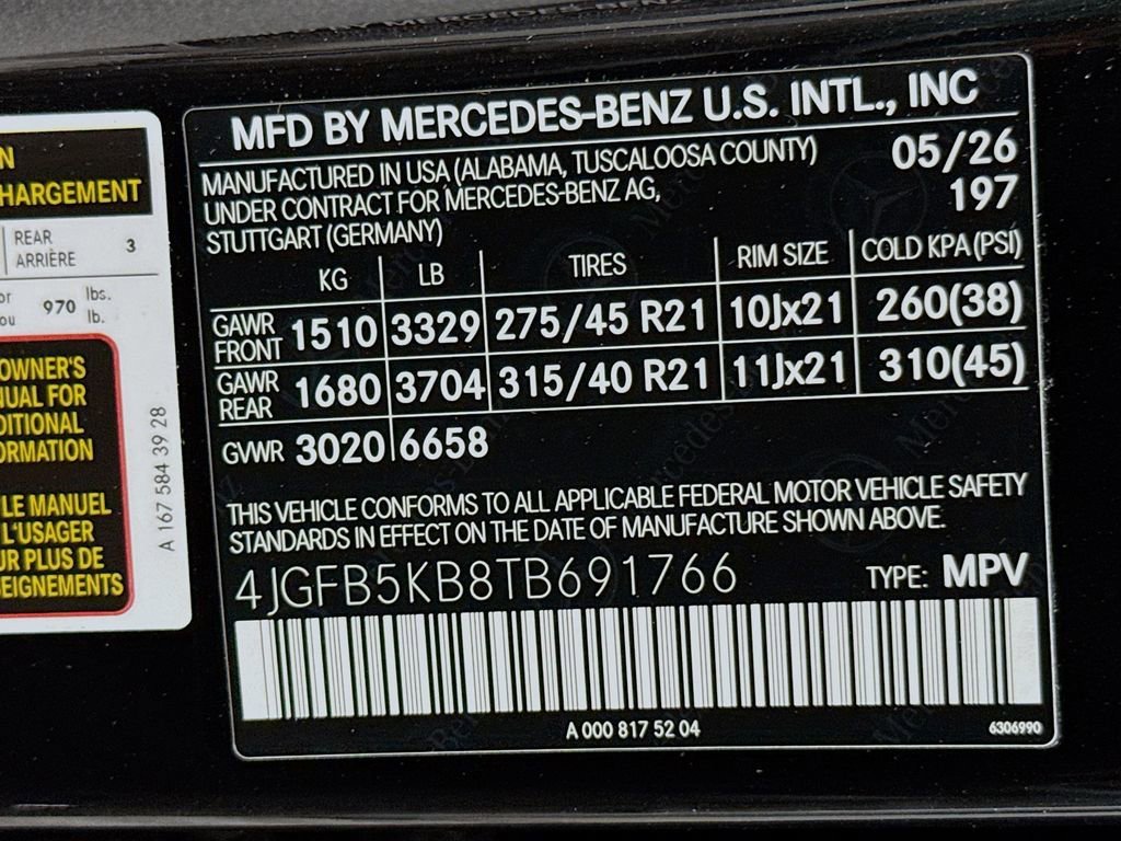 New 2026 Obsidian Black Metallic Mercedes-Benz GLE 450 image 68