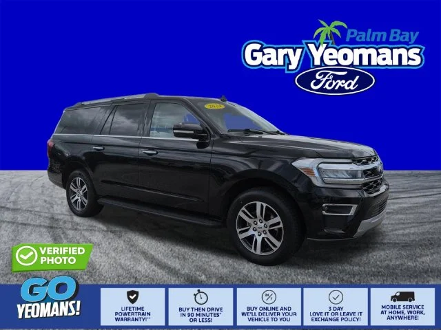 Certified Used 2024 Agate Black Metallic Ford Limited image 1