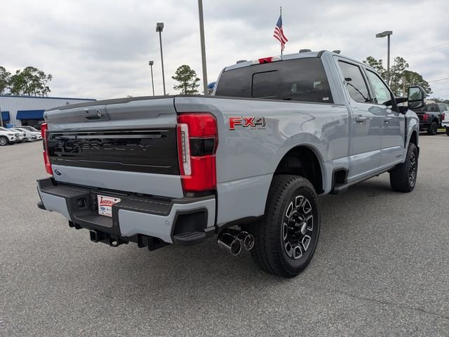 New 2025 Glacier Gray Metallic Tri-Coat Ford F-350® Platinum® image 4