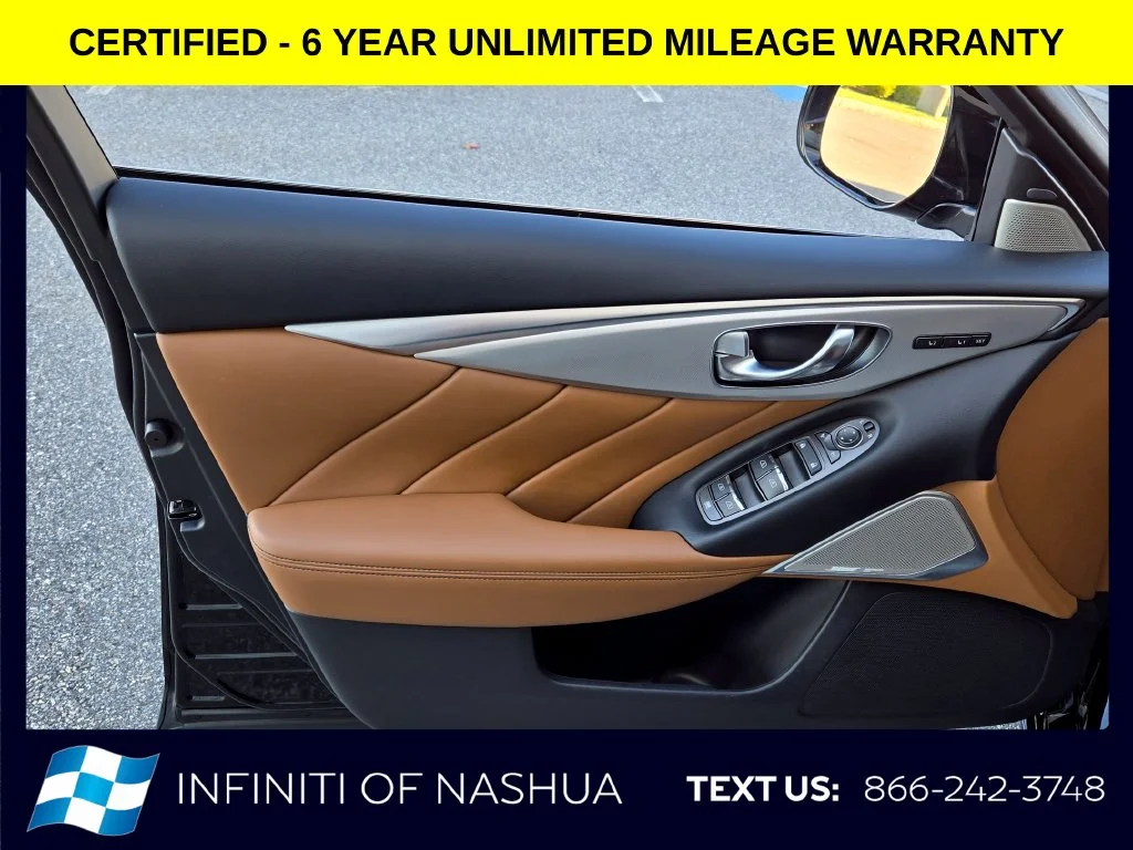 Certified Used 2024 Black INFINITI LUXE image 8