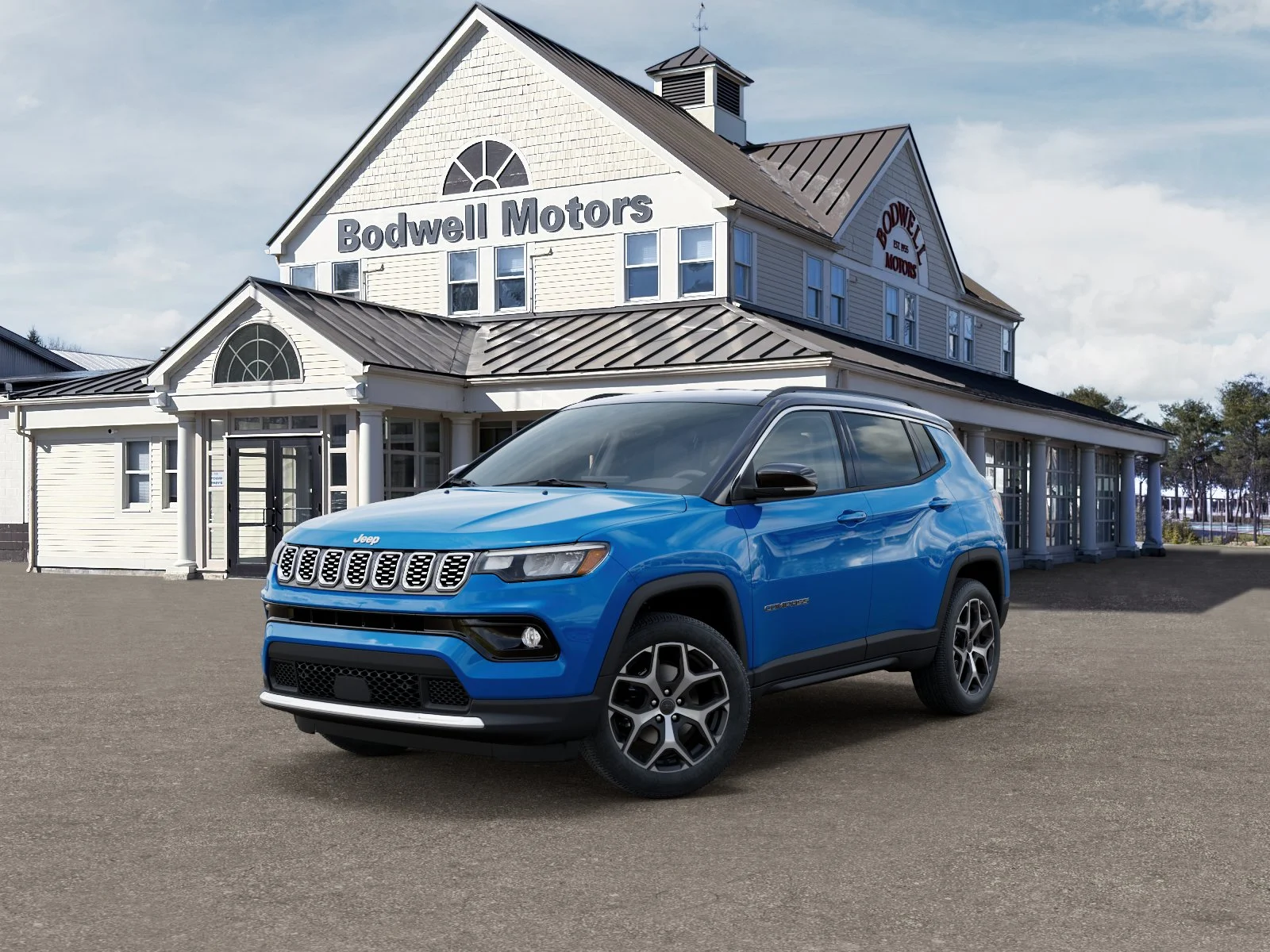 New 2026 Hydro Blue Pearl-Coat Exterior Paint Jeep Limited image 27