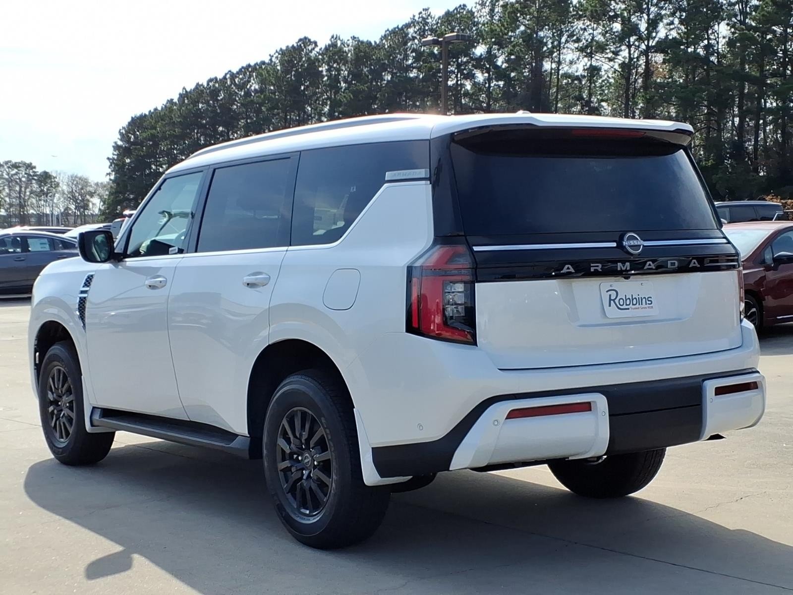 2026 Nissan Armada SV White at Robbins Nissan