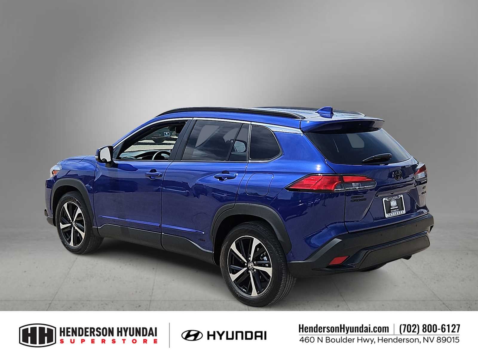 Used 2023 Blue Crush Metallic Toyota Hybrid XSE image 6