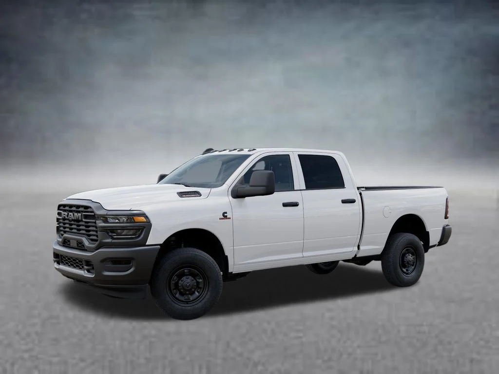 New 2026 Bright White Clear-Coat Exterior Paint RAM Tradesman image 2