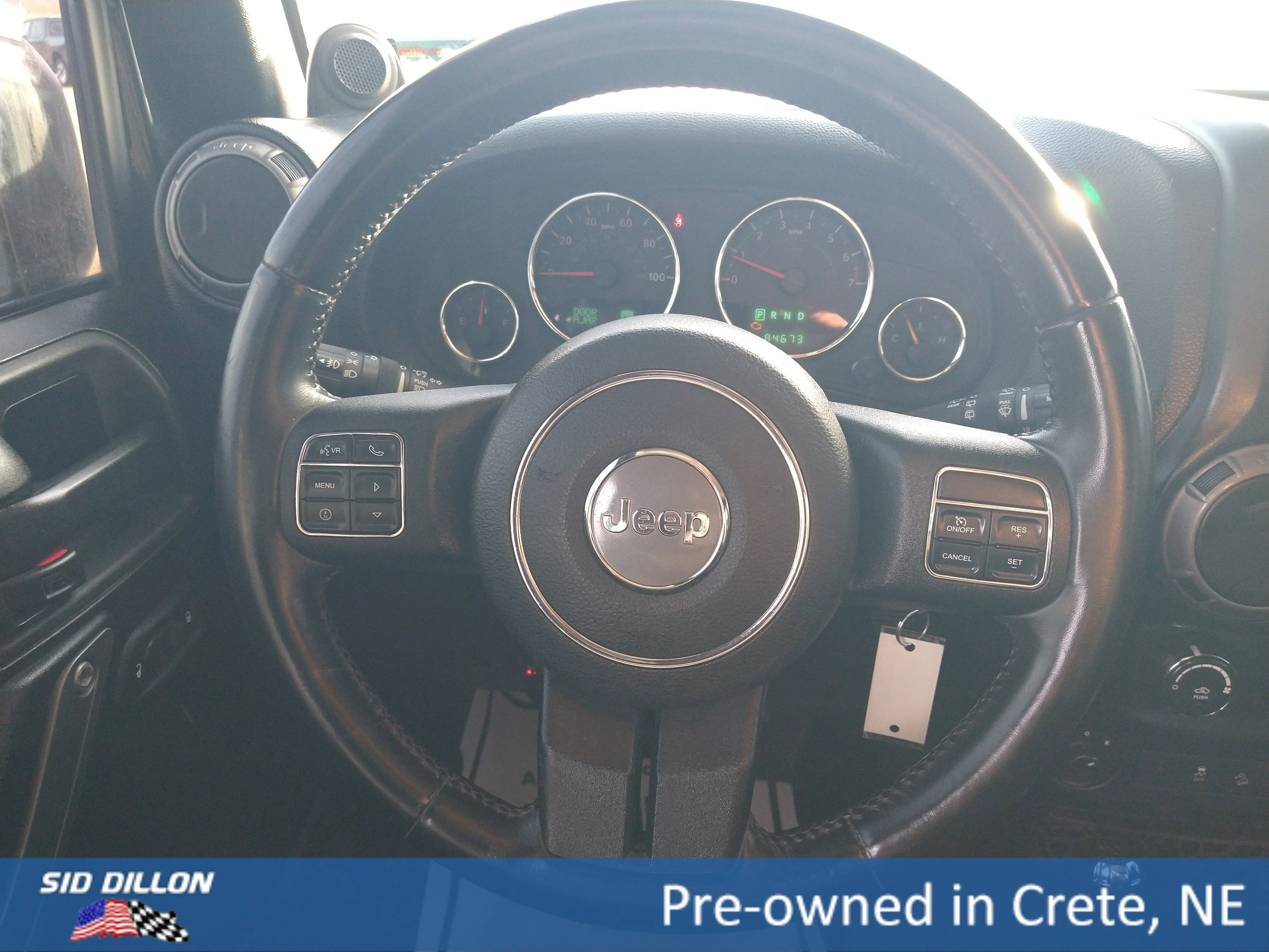 Used 2014 Jeep Wrangler Unlimited Sport with VIN 1C4BJWDG5EL183983 for sale in Crete, NE