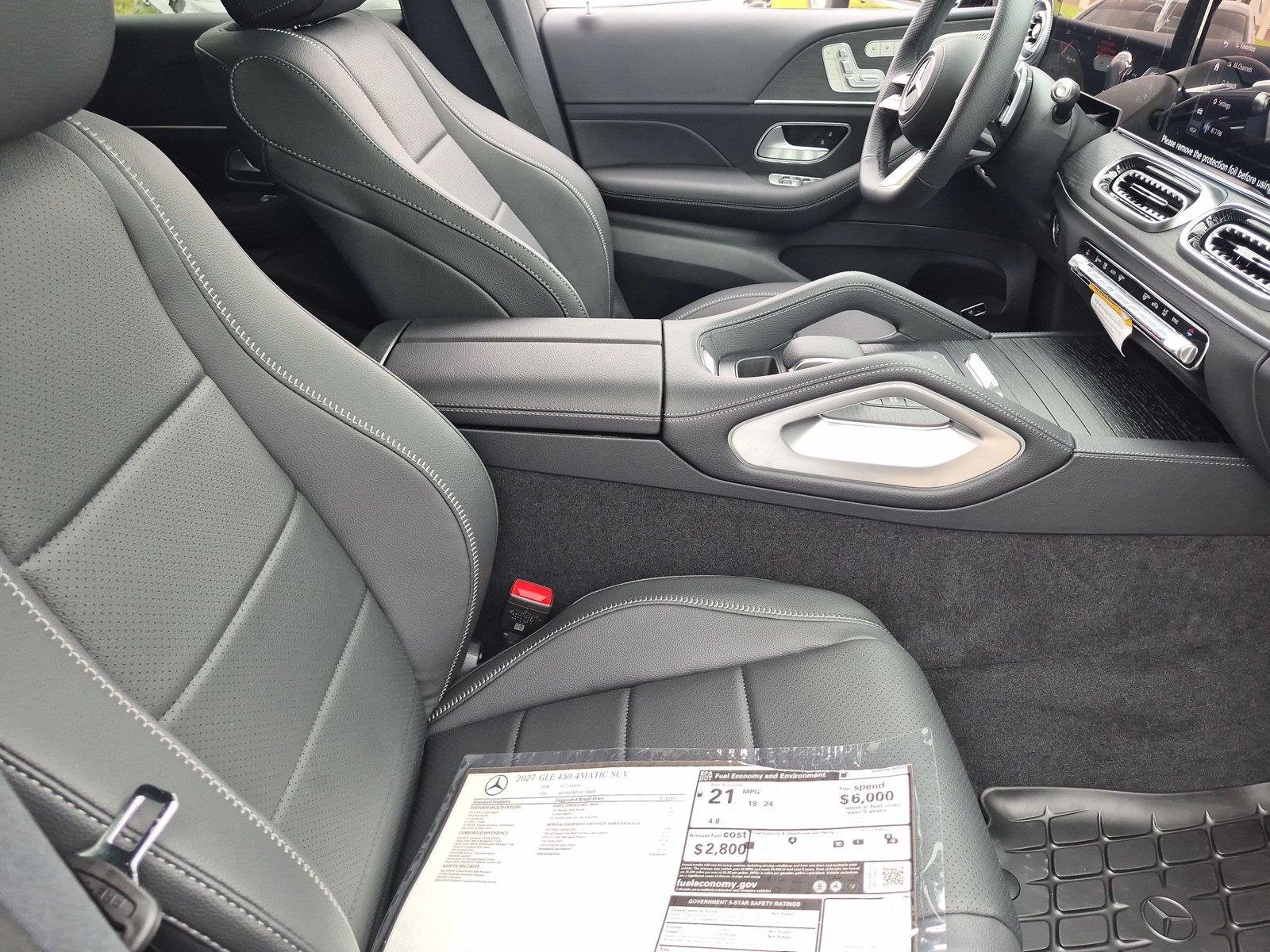 New 2027 Obsidian Black Metallic Mercedes-Benz GLE 450 image 34