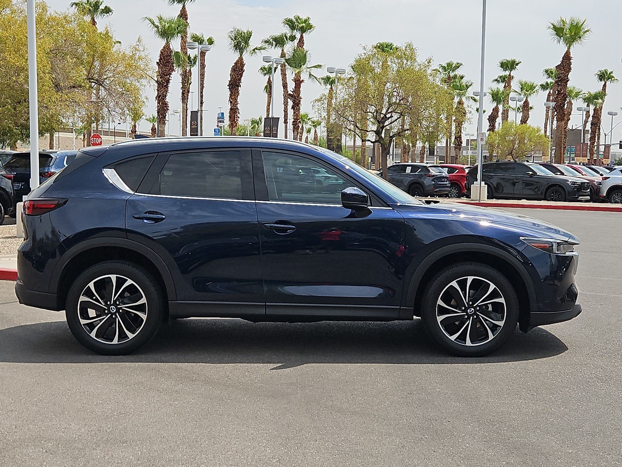 Used 2022 Deep Crystal Blue Mica Mazda 2.5 S Premium Package image 6