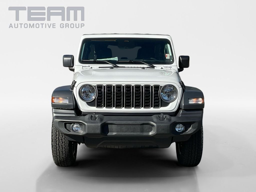 New 2026 Bright White Clear-Coat Exterior Paint Jeep Sport S image 2