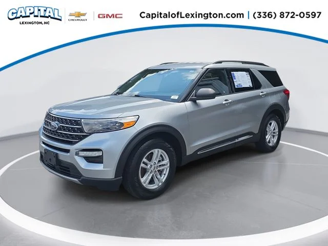 Used 2020 Silver Ford XLT image 1