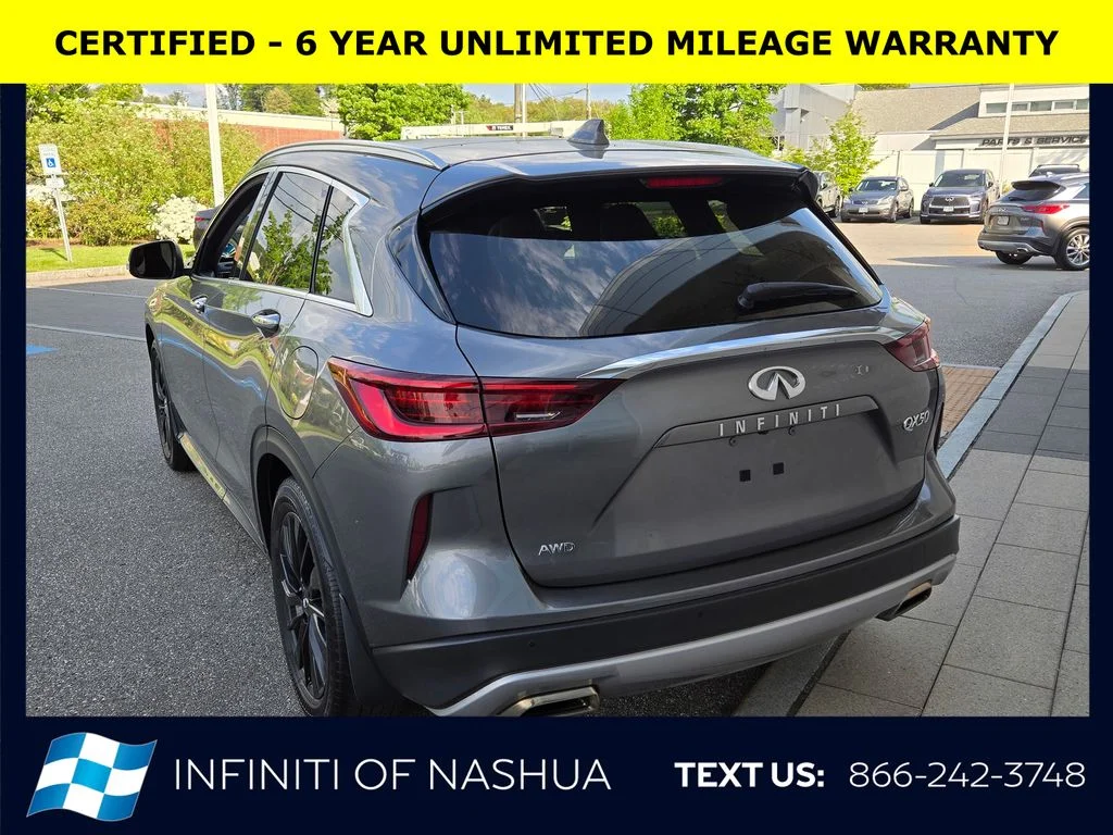 Certified Used 2023 Gray INFINITI LUXE image 11