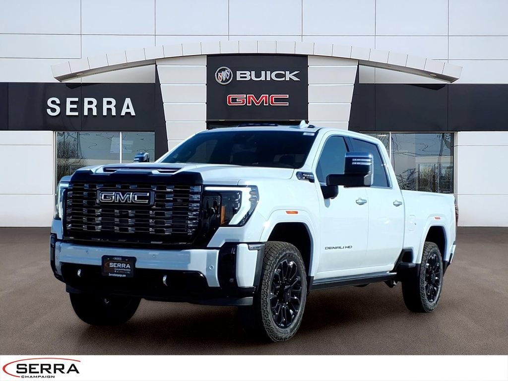 New 2026 Glacier White Tricoat GMC Denali Ultimate image 1