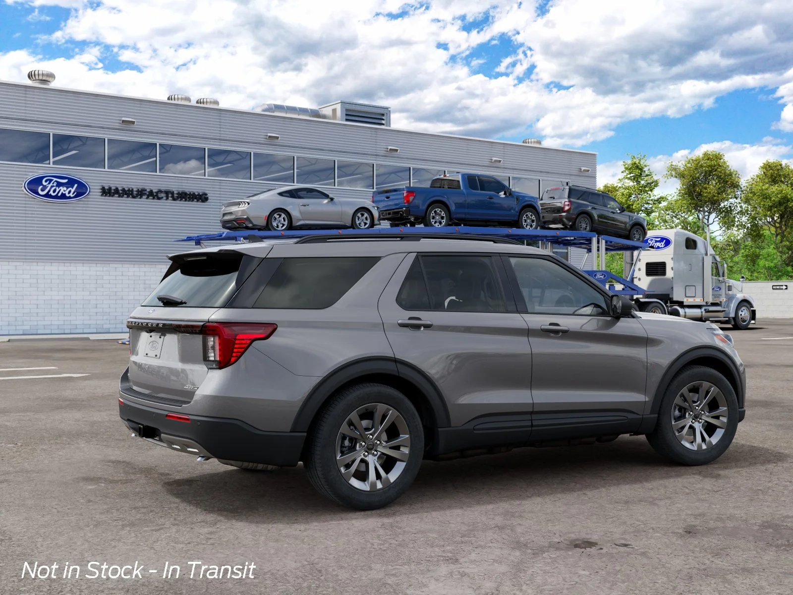 New 2027 Carbonized Gray Metallic Ford Active image 6