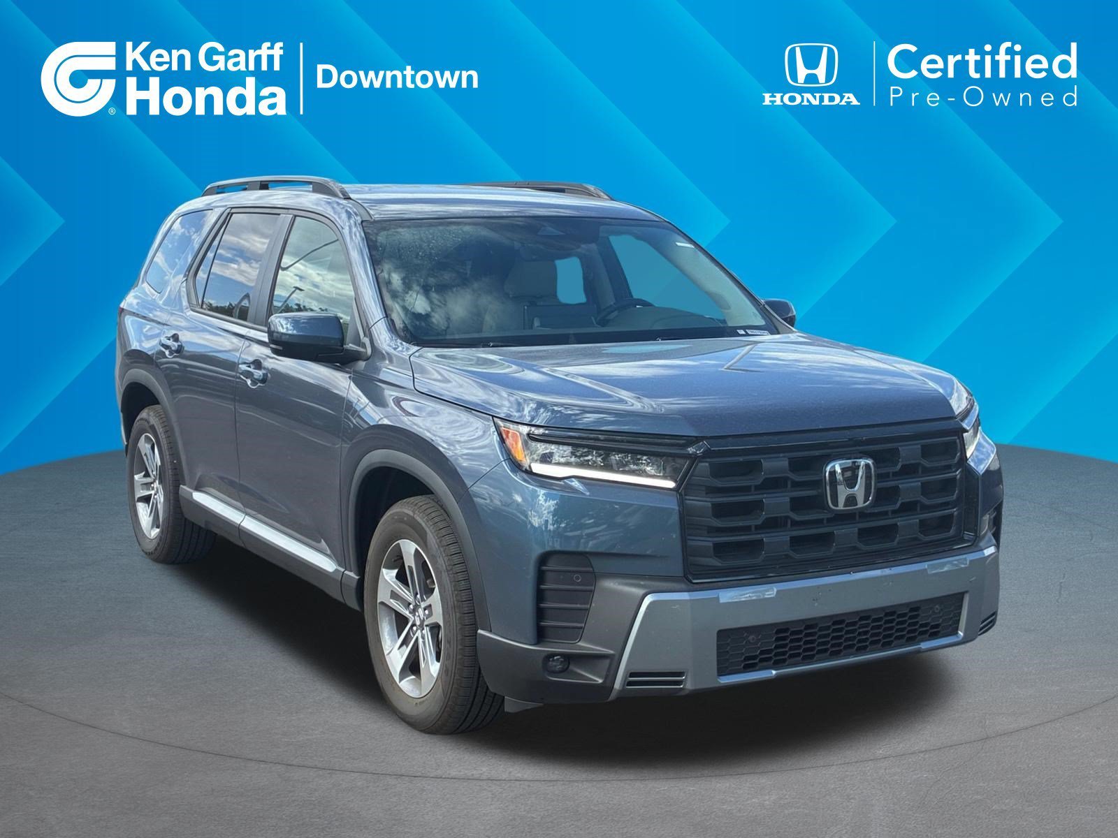 Certified Used 2026 Smoke Blue Pearl Honda AWD EX-L image 1