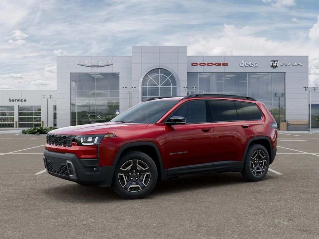 New 2026 Red Hot Pearlcoat Jeep Limited image 2
