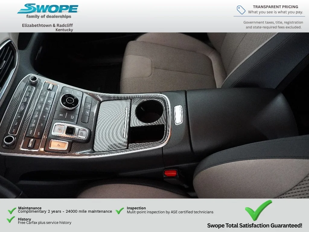 Used 2023 Twilight Black Hyundai SEL image 24