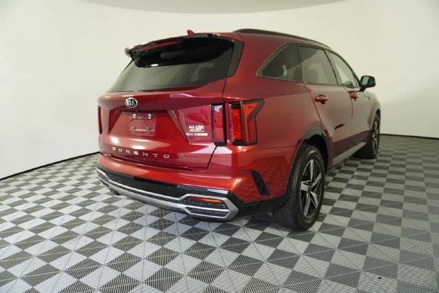 Used 2021 Red Kia EX image 7
