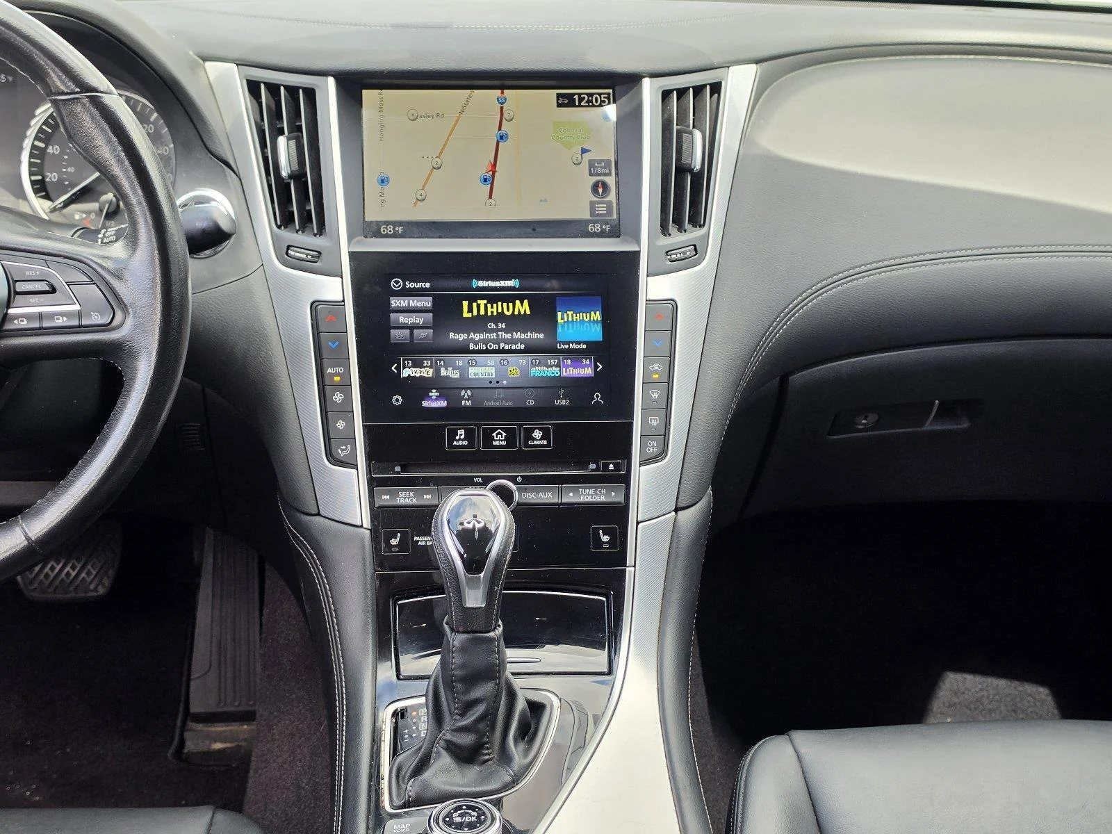 Used 2020 Pure White INFINITI 3.0t LUXE image 11