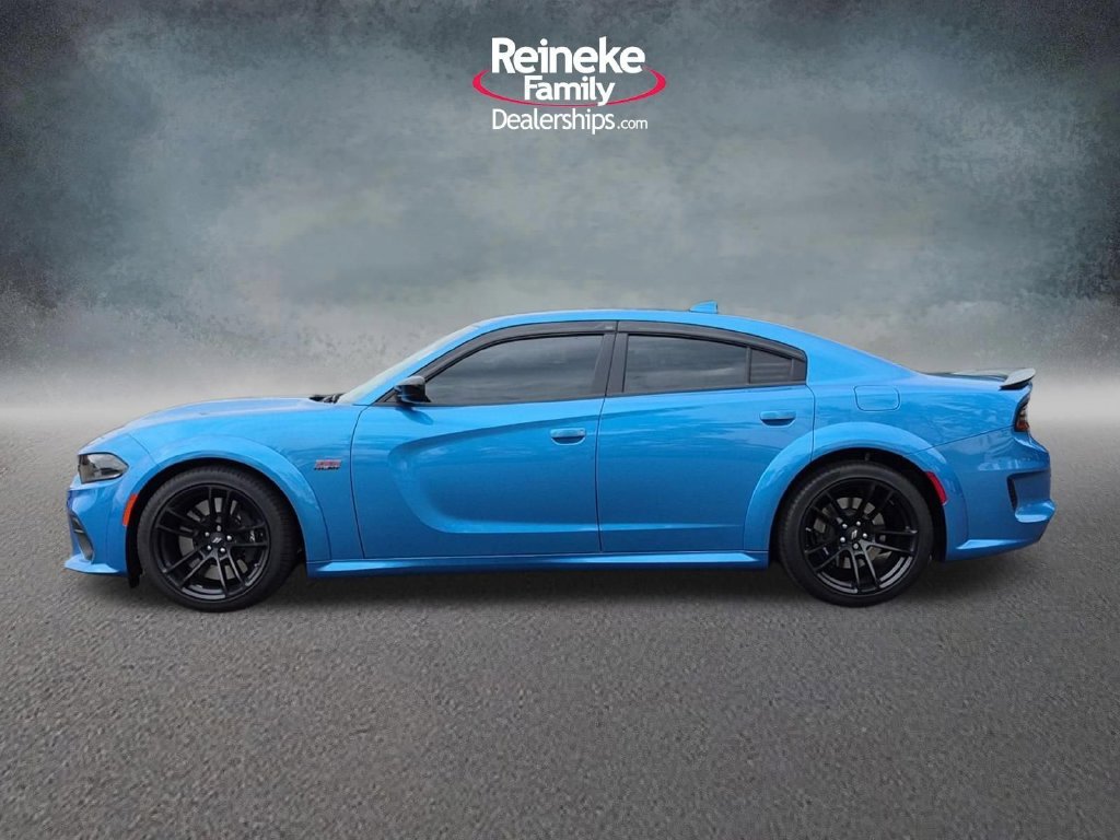 Used 2023 Blue Dodge R/T Scat Pack Widebody image 10