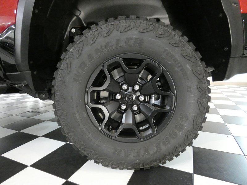 New 2026 Molten Red Pearl-Coat Exterior Paint RAM RHO 4x4 Crew Cab 5