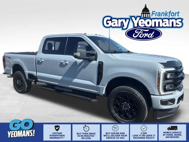 Used 2024 Glacier Gray Metallic Ford Lariat image 1
