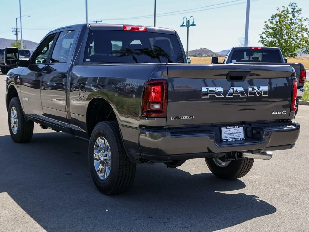 New 2026 Granite Crystal Metallic Clear-Coat Exterior Paint RAM Big Horn Sport Appearance image 6