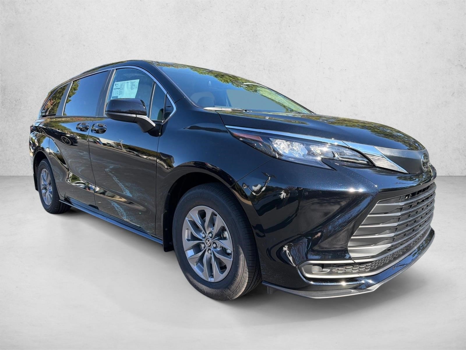 New 2026 Midnight Black Metallic Toyota LE image 1
