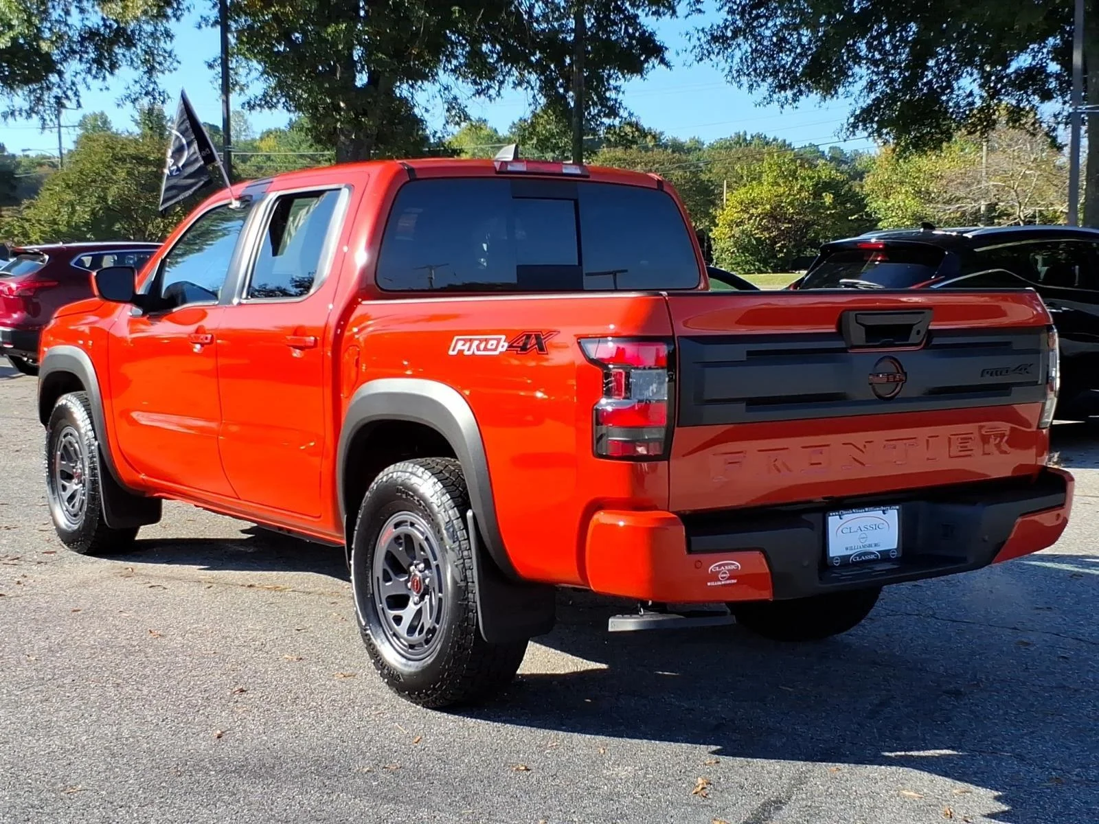 Certified Used 2025 Afterburn Orange Nissan PRO-4X image 9