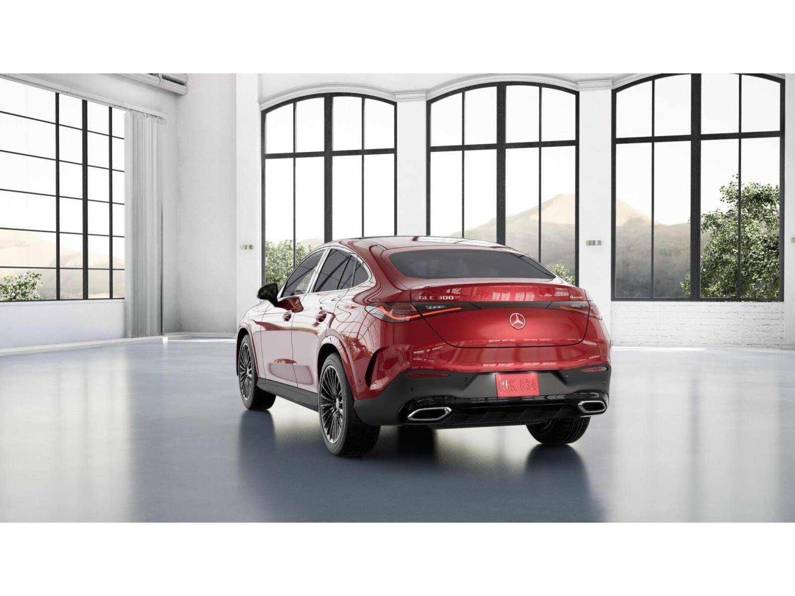 New 2027 MANUFAKTUR Patagonia Red Metallic Mercedes-Benz GLC 300 Coupe image 27
