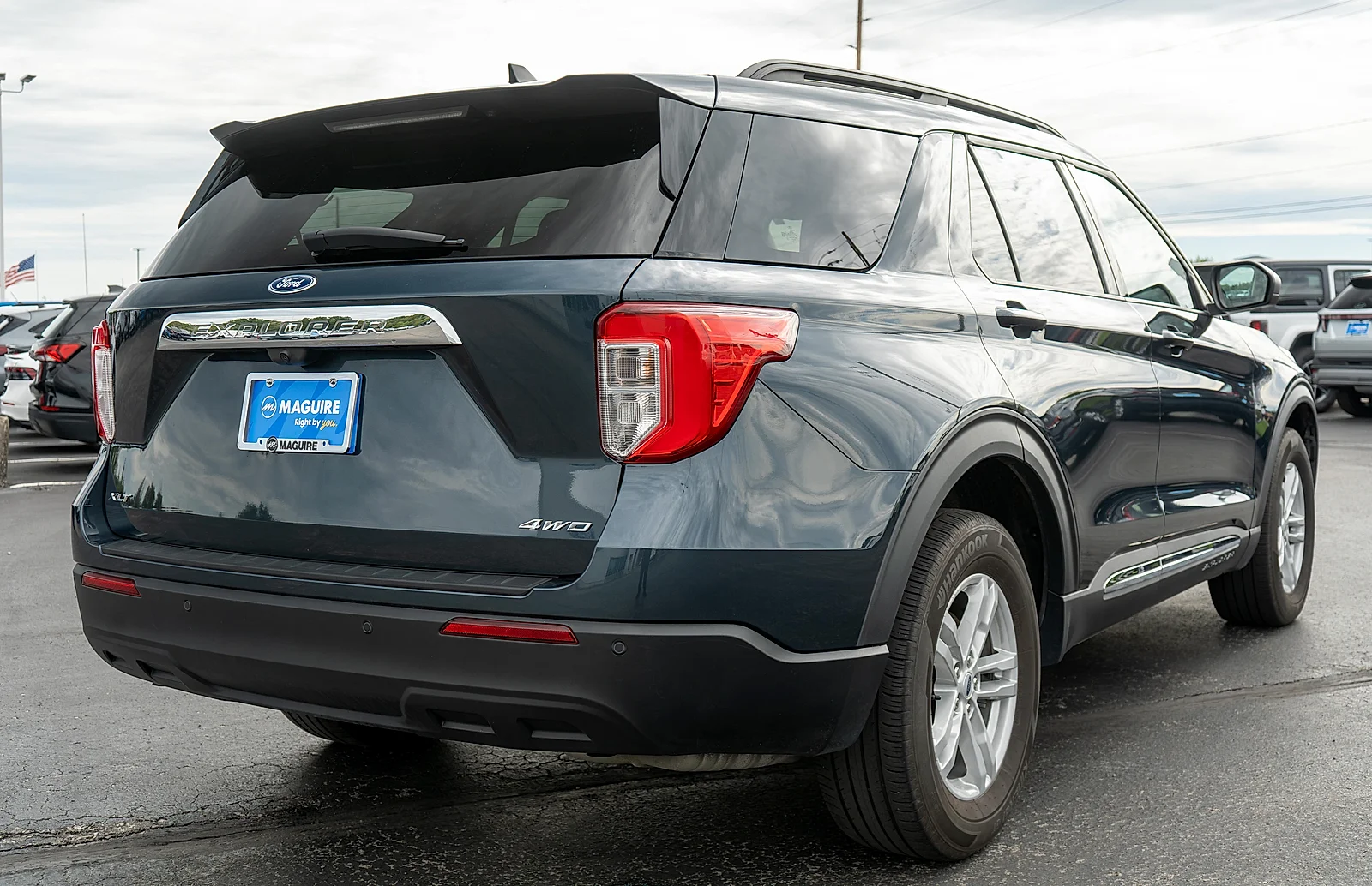 Used 2023 Stone Blue Metallic Ford XLT image 6