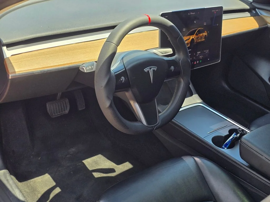 Used 2022 Red Tesla Base image 14