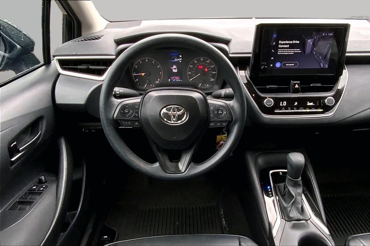 Used 2025 Midnight Black Metallic Toyota LE image 6