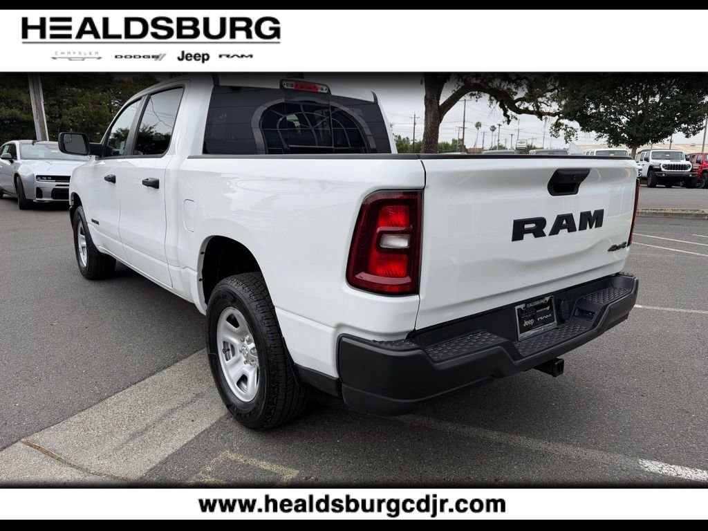 New 2026 Bright White Clear-Coat Exterior Paint RAM Tradesman image 3