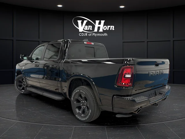 New 2026 Diamond Black Crystal Pearl-Coat Exterior Paint RAM Big Horn/Lone Star image 5