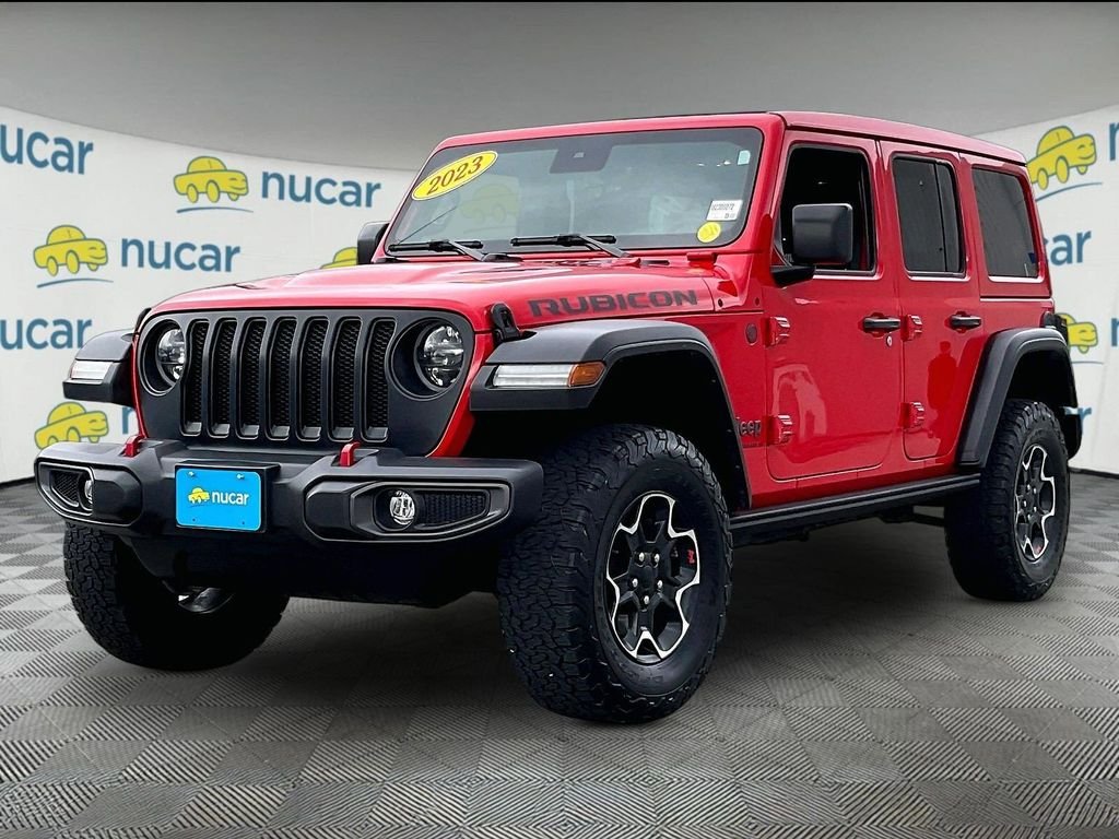 Used 2023 Red Jeep Rubicon image 3