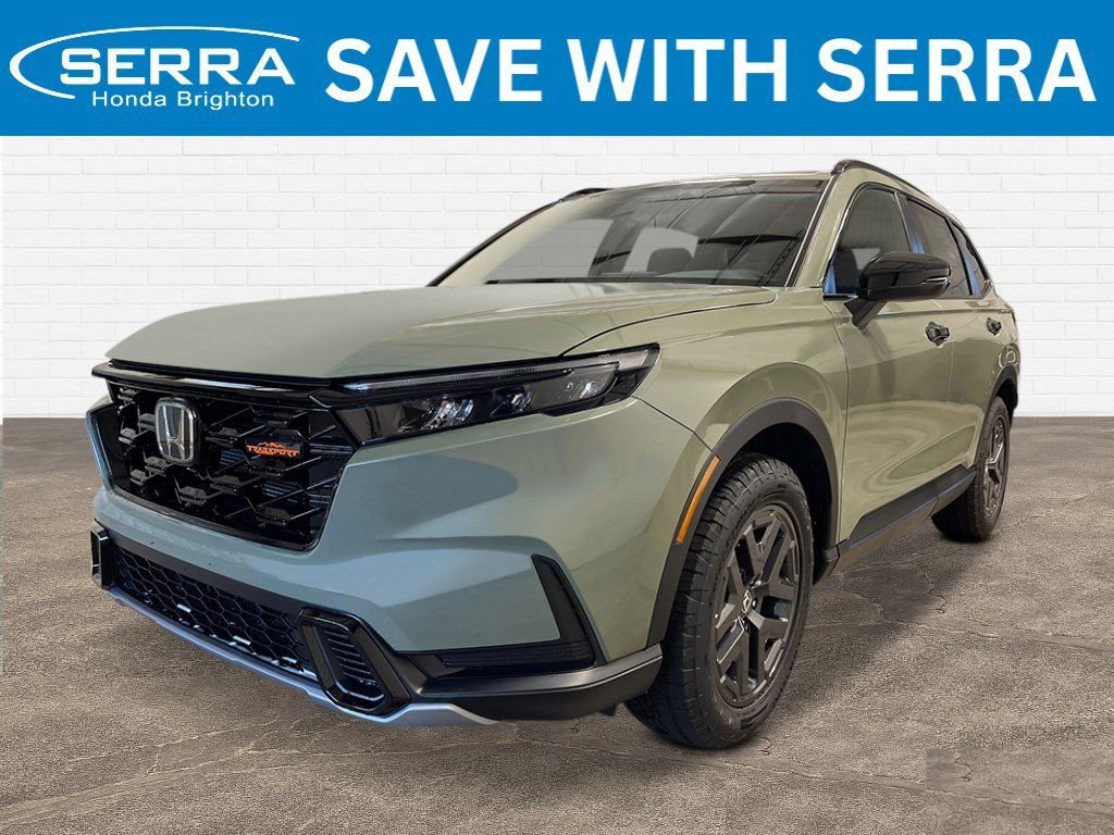 New 2026 Ash Green Metallic Honda TrailSport image 1