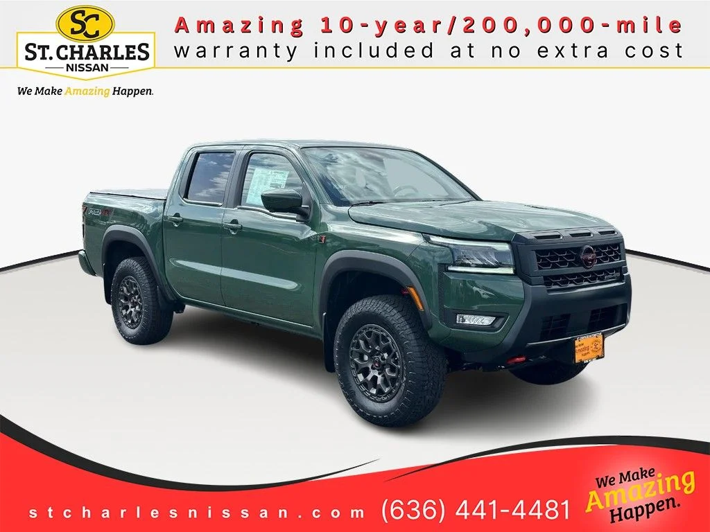 New 2026 Tactical Green Metallic Nissan Crew Cab PRO-4X® R by Roush® image 1