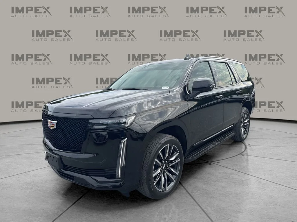 Used 2022 Black Cadillac Sport image 1