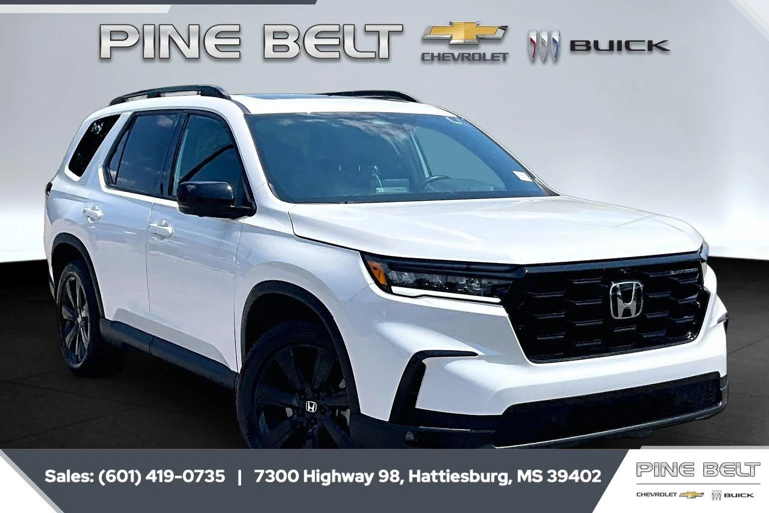 Used 2025 White Honda Black Edition image 1