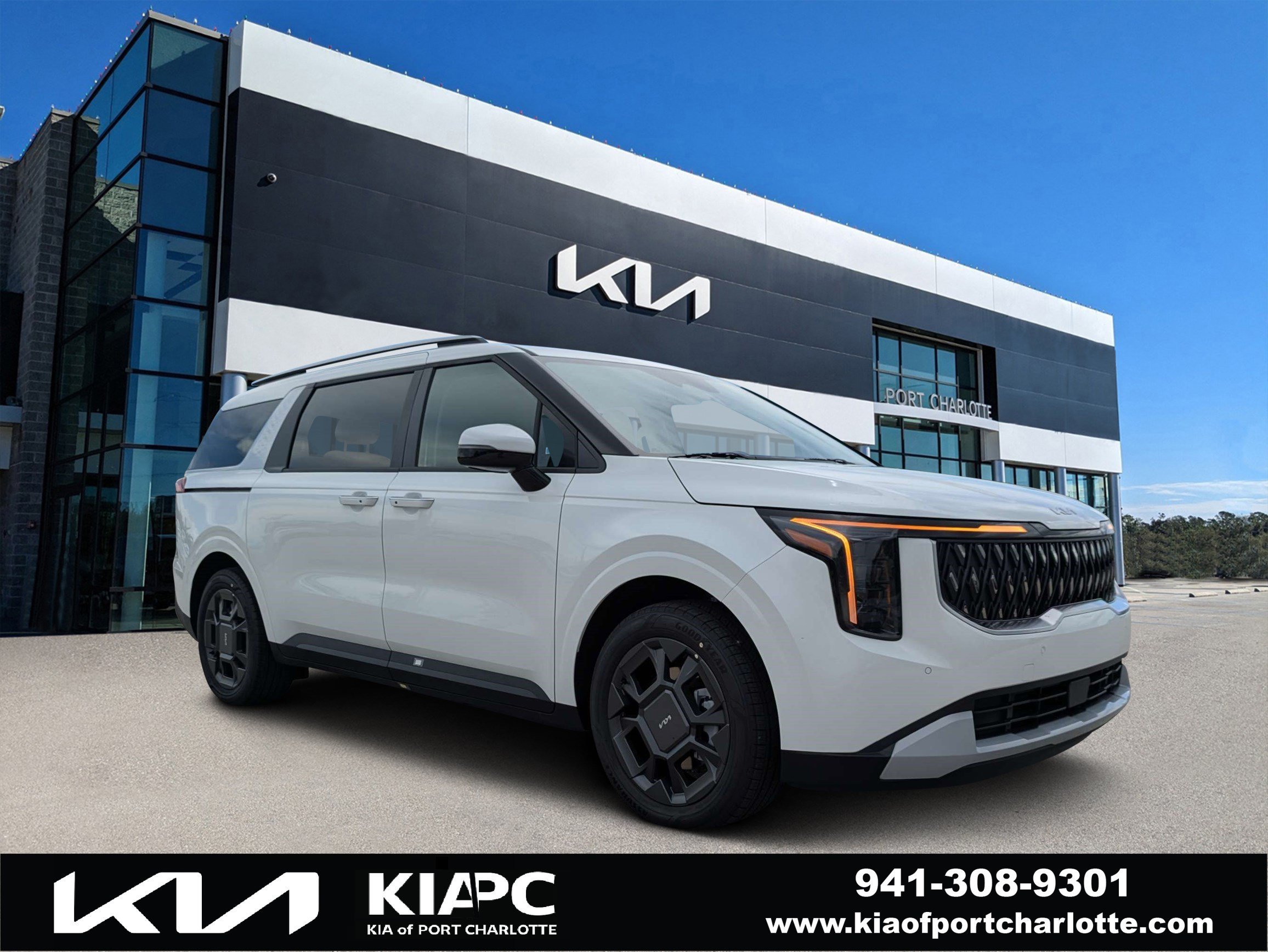 New 2026 Snow White Pearl Kia EX image 1
