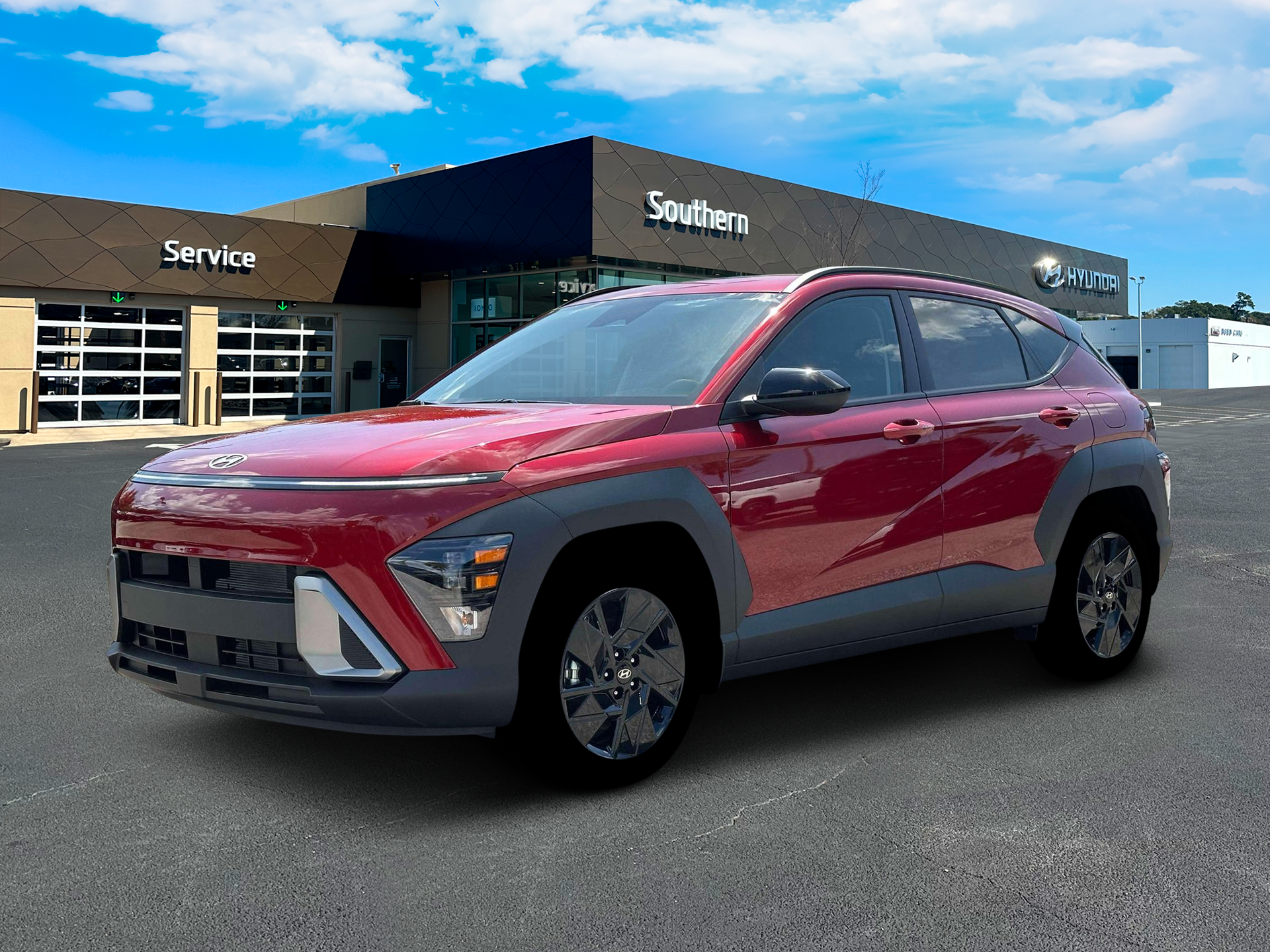 New 2026 Red Hyundai SEL Sport FWD image 2