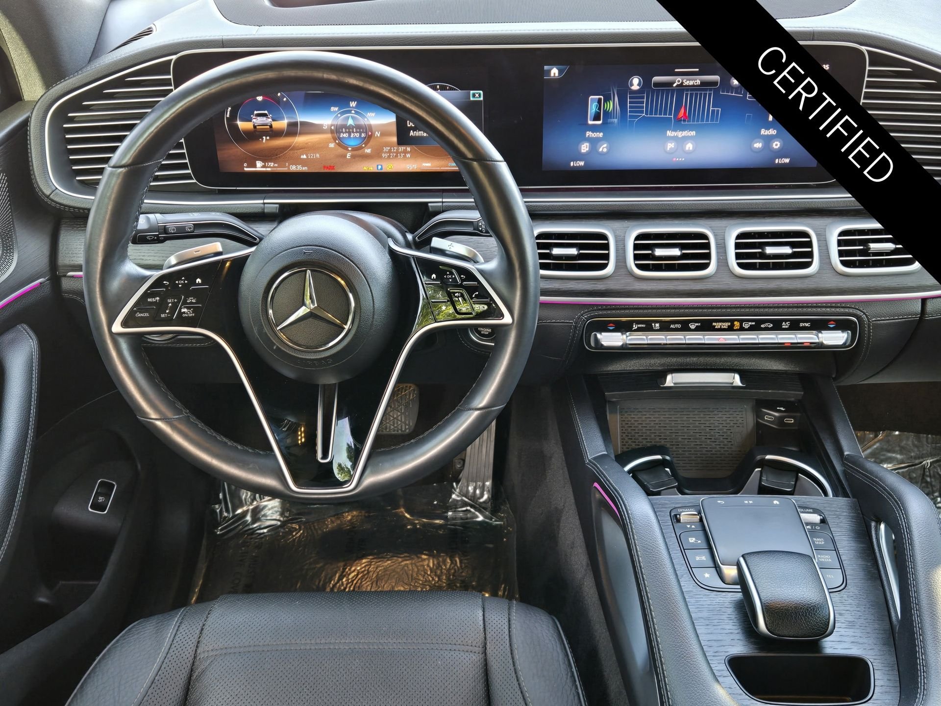 Certified Used 2024 Cirrus Silver Metallic Mercedes-Benz GLE 450 image 26