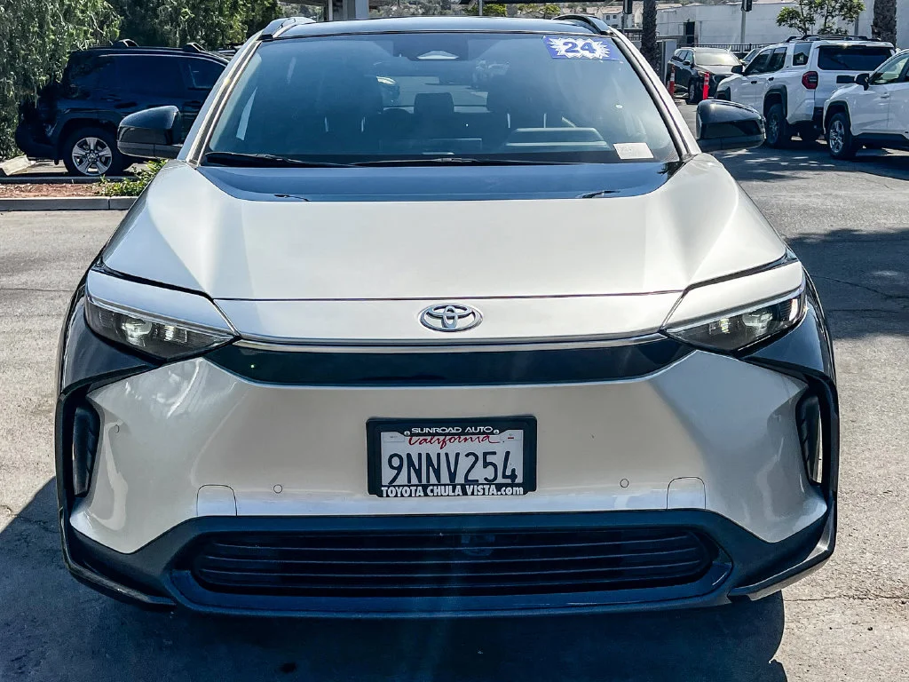 Used 2024 Toyota bZ4X XLE with VIN JTMAAAAA5RA038815 for sale in Chula Vista, CA