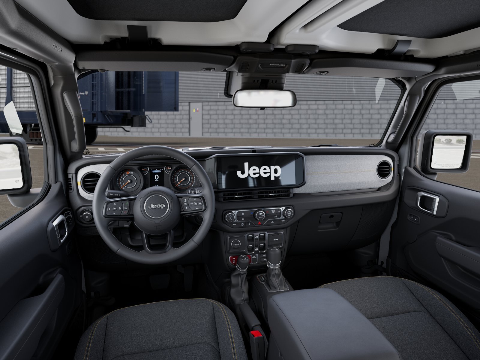 New 2026 Bright White Clear-Coat Exterior Paint Jeep Willys image 14