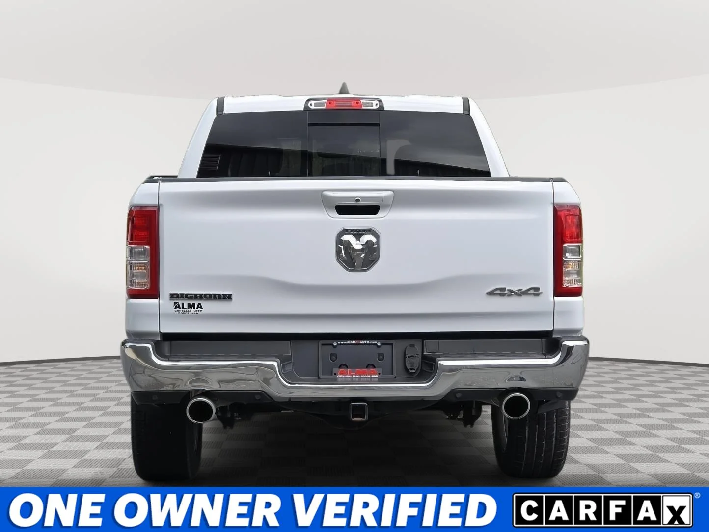 Used 2022 Bright White Clearcoat Ram Big Horn image 6
