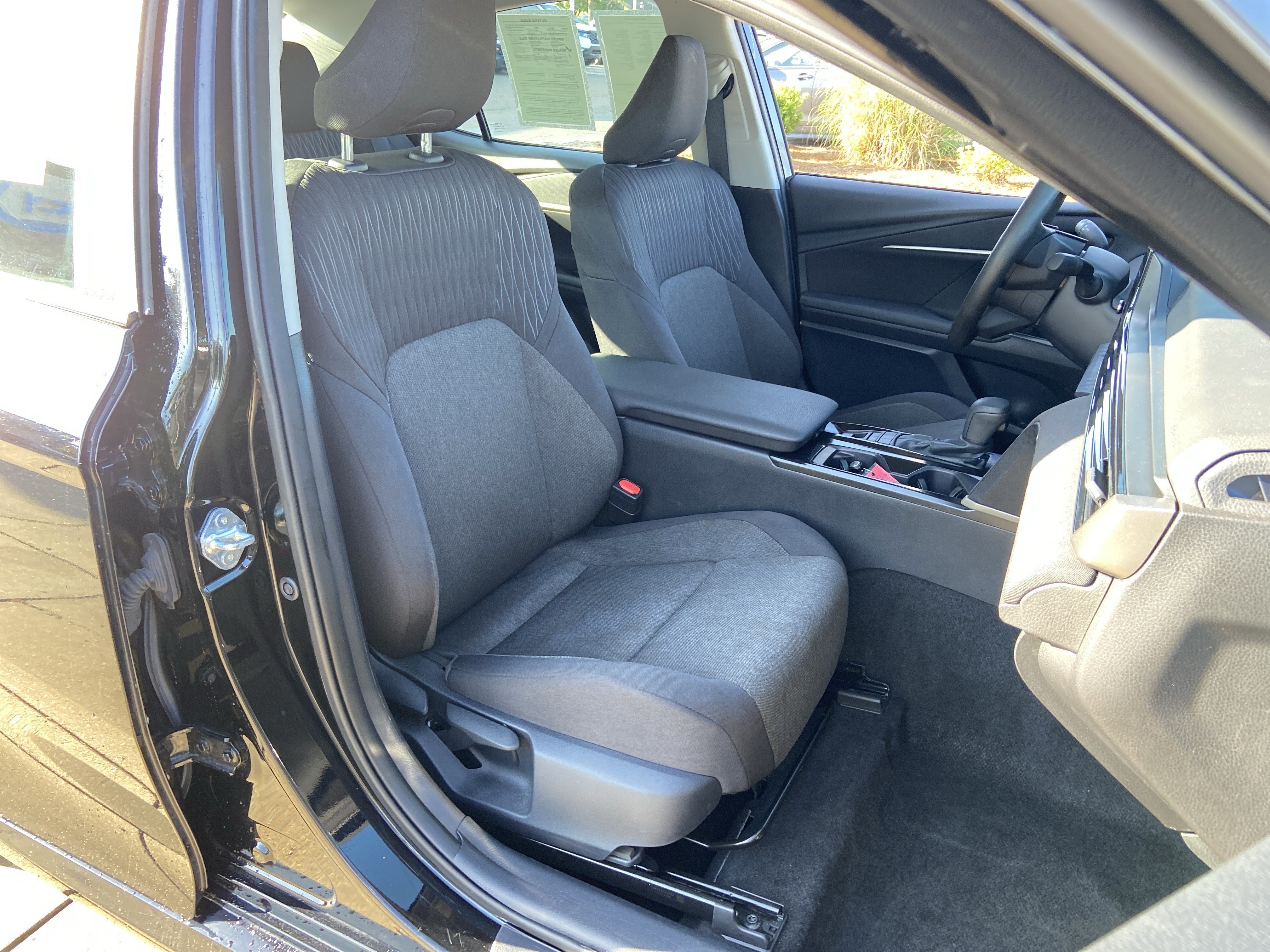 Used 2025 Midnight Black Metallic Toyota LE image 22