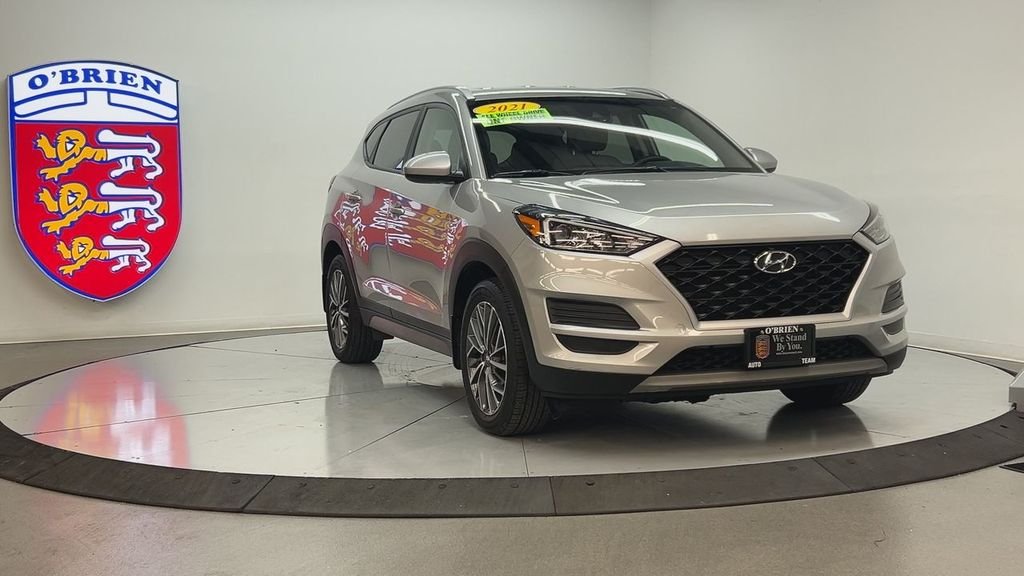 Used 2021 Hyundai Tucson SEL with VIN KM8J3CAL6MU346392 for sale in Normal, IL
